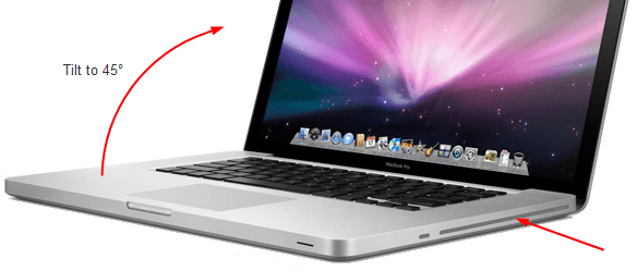 Как извлечь CD / DVD, застрявший в Macbook