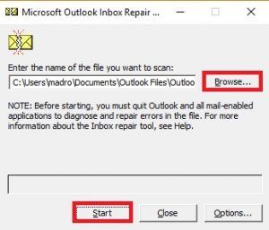 Как исправить Outlook «2007, 2010, 2013, 2016», запускающийся в безопасном режиме