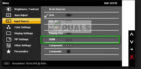 Исправлено: HDMI нет сигнала