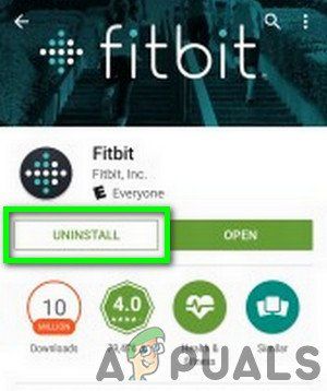 Исправлено: сбой обновления Fitbit