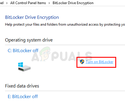 Как включить или отключить BitLocker для системного диска в Windows 10