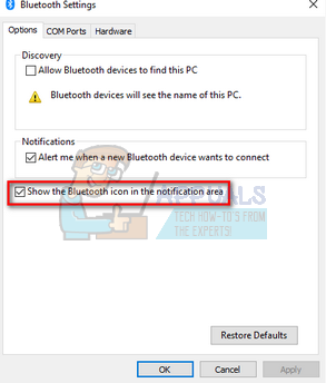 Исправлено: Bluetooth отсутствует и исчез в Windows 10