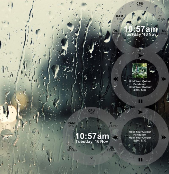 Лучшие скины Rainmeter для Windows 10