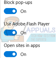 Исправлено: Flash Player не работает в Microsoft Edge.