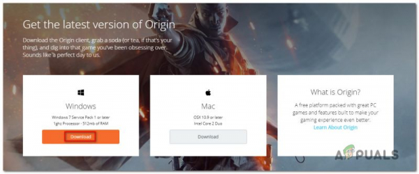 Исправление: ошибка 327682: 11 при загрузке игр из Origin